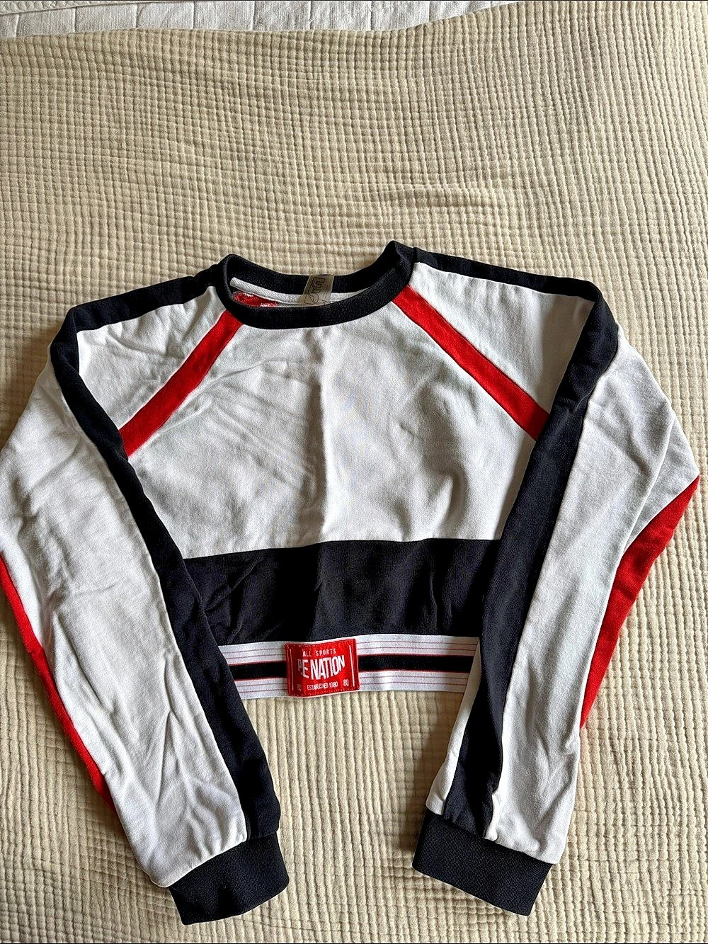 PE Nation size S cropped sweatshirt